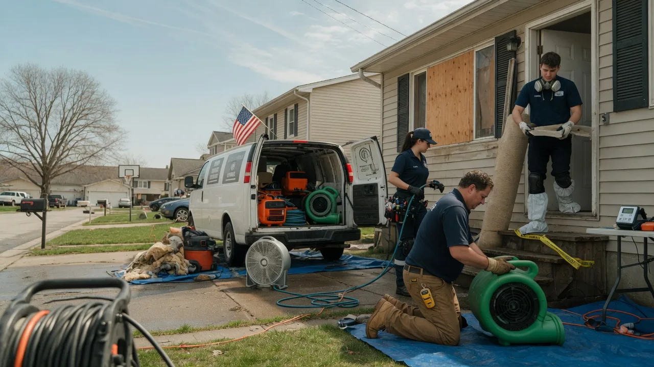 Water Damage Restoration in Tumbling Shoals, AR near me